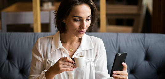 Customer creating a ChefOM account